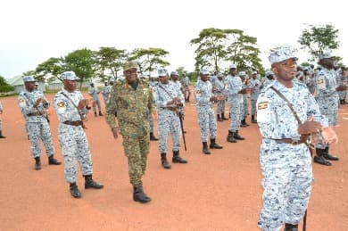 Motorised Infantry Division, Air Force College Inspected Ahead of CDF Drill Competition