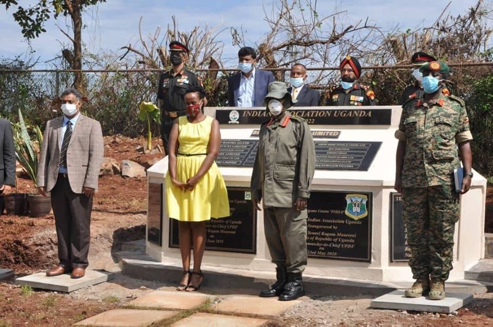 President Museveni Commissions Wargame Centre at Kimaka 