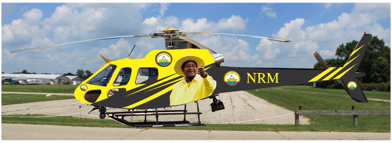 Mukula Offers Brand new Chopper for Museveni’s Scientific Campaigns