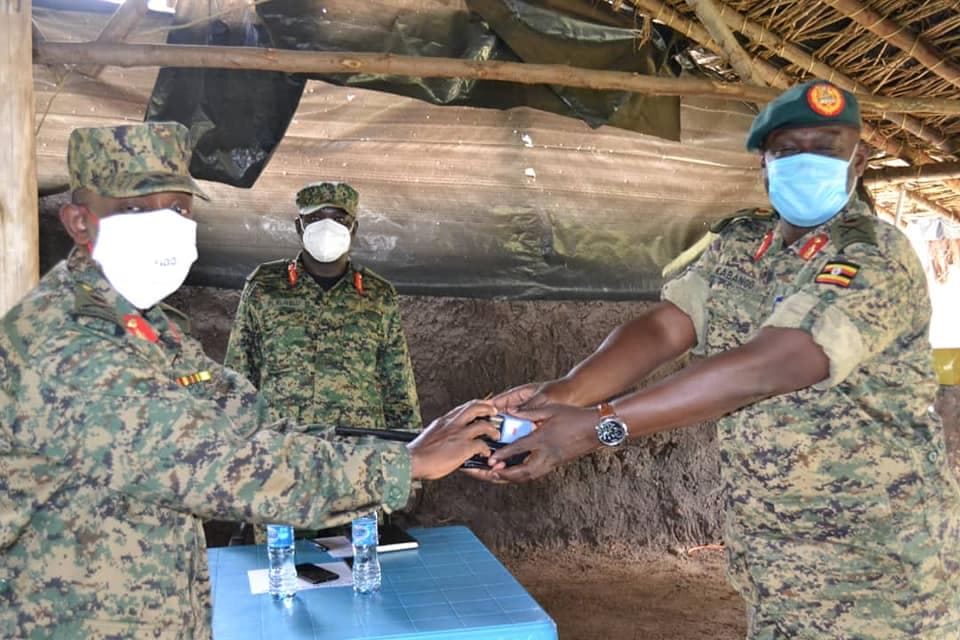 Brig. William Bainomugisha assumes command of UPDF's 5th Division