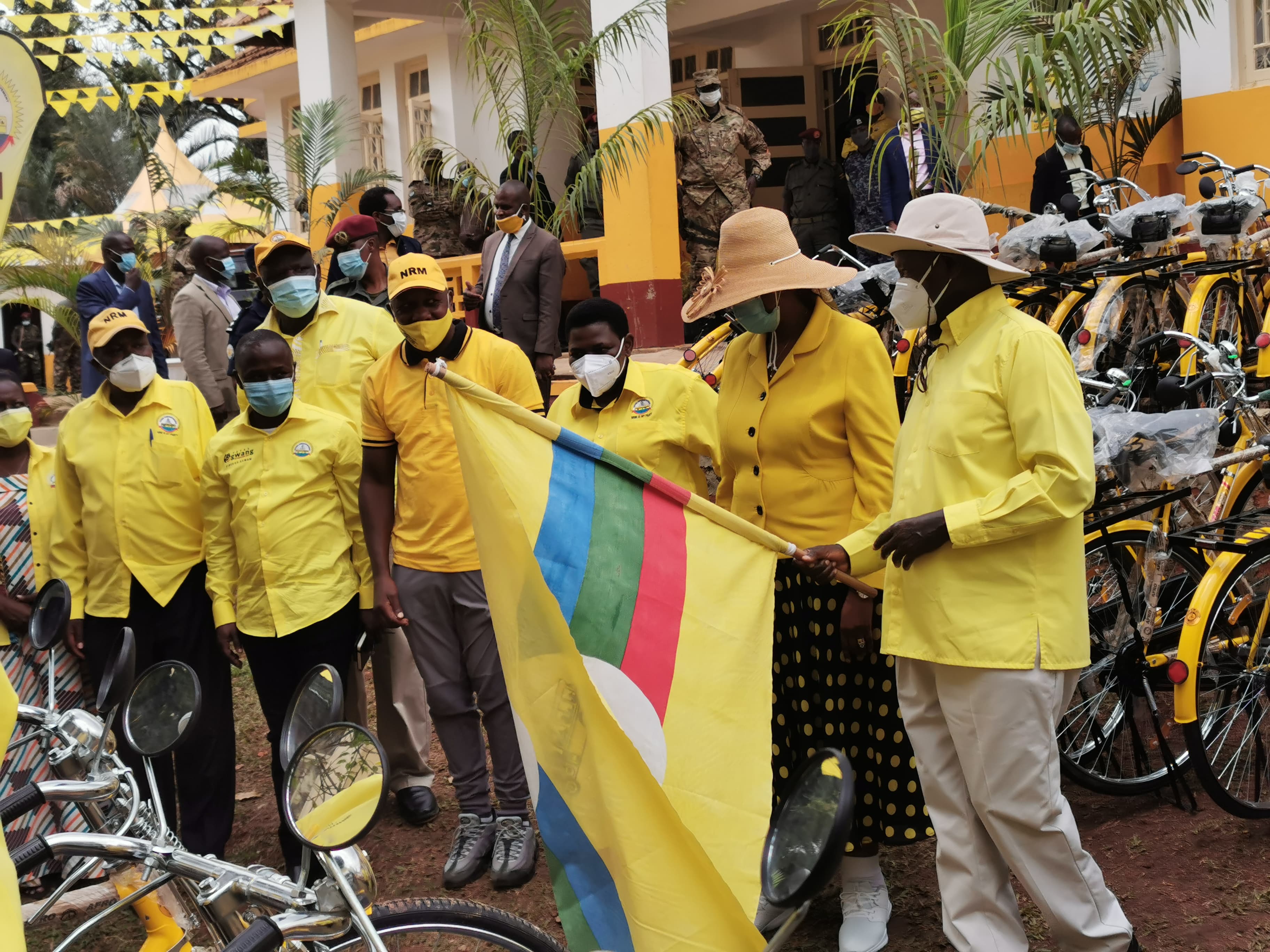 Museveni Commissions over 68,000 Bicycles for Village NRM Chairpersons