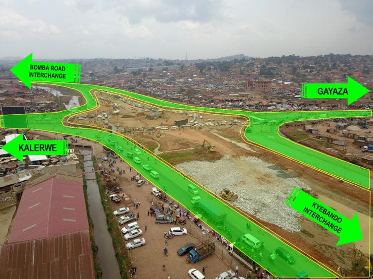 Kampala Northern Bypass: Traffic diversion at Gayaza Interchange starts tomorrow
