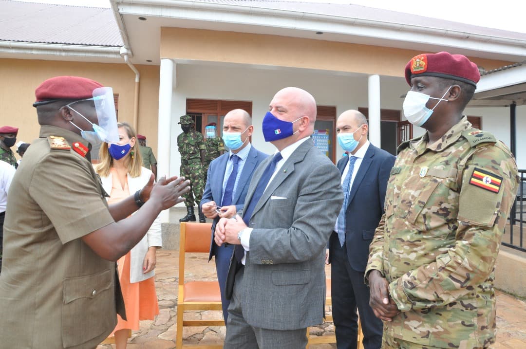 Italian Ambassador Praises UPDF for Enabling Democracy