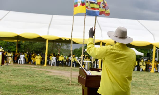 Desist from Endangering our People - Museveni Urges Fellow Candidates