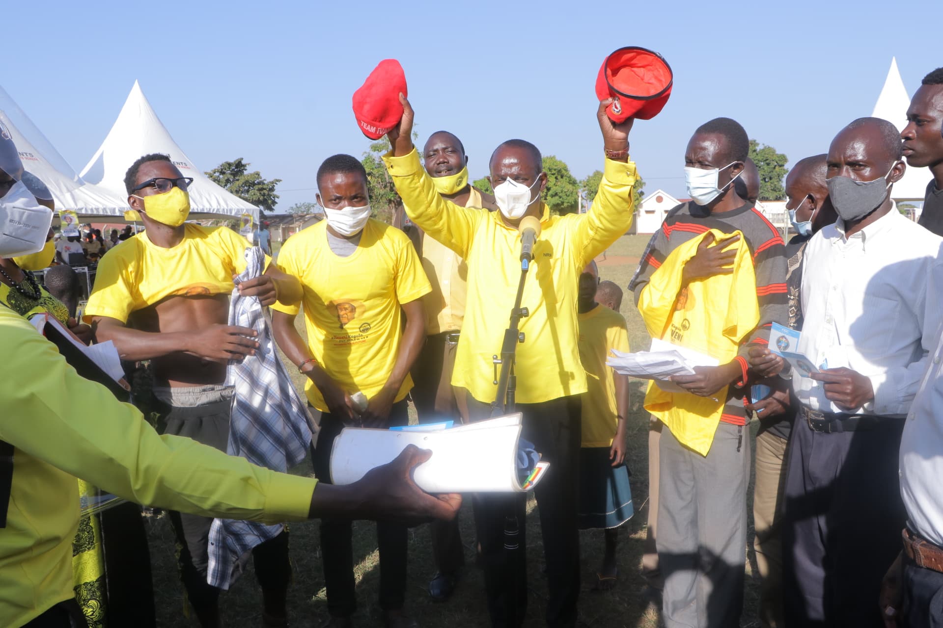 Top NUP, FDC Mobilizers in Kumi Join NRM