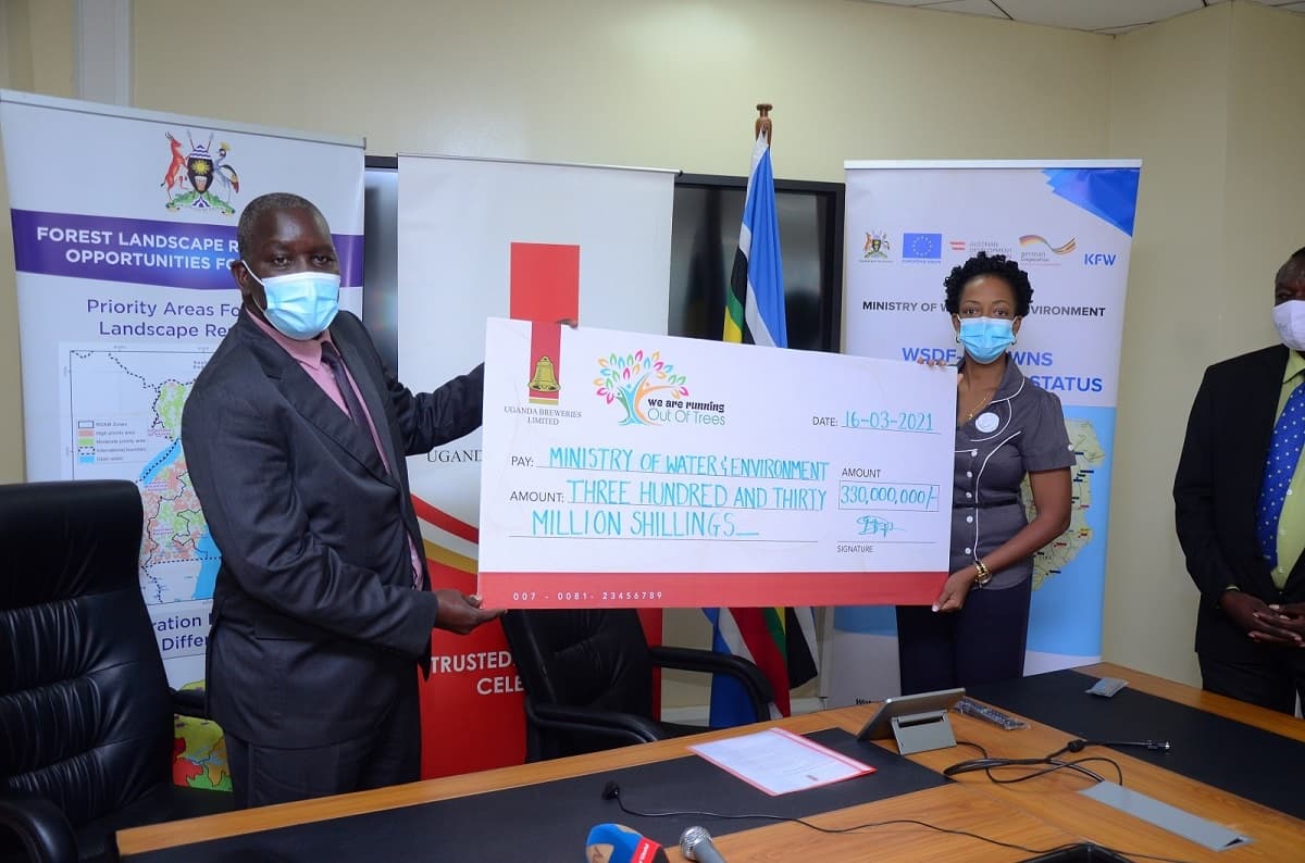 Uganda Breweries Injects Shs330m into National Tree Planting Campaign