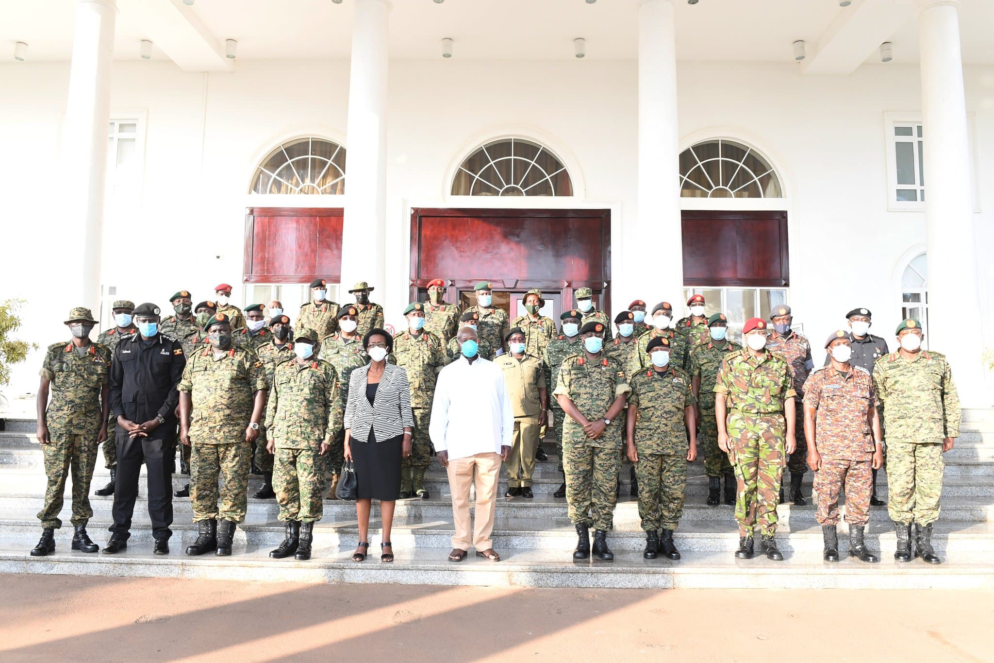 Museveni, Top Security Chiefs Discuss Security Situation in the Country
