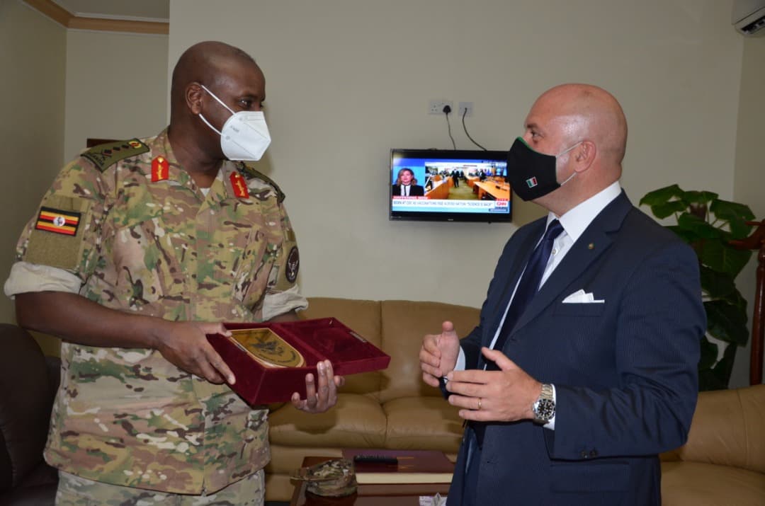 Gen Kainerugaba Hails True Uganda-Italy Friendship