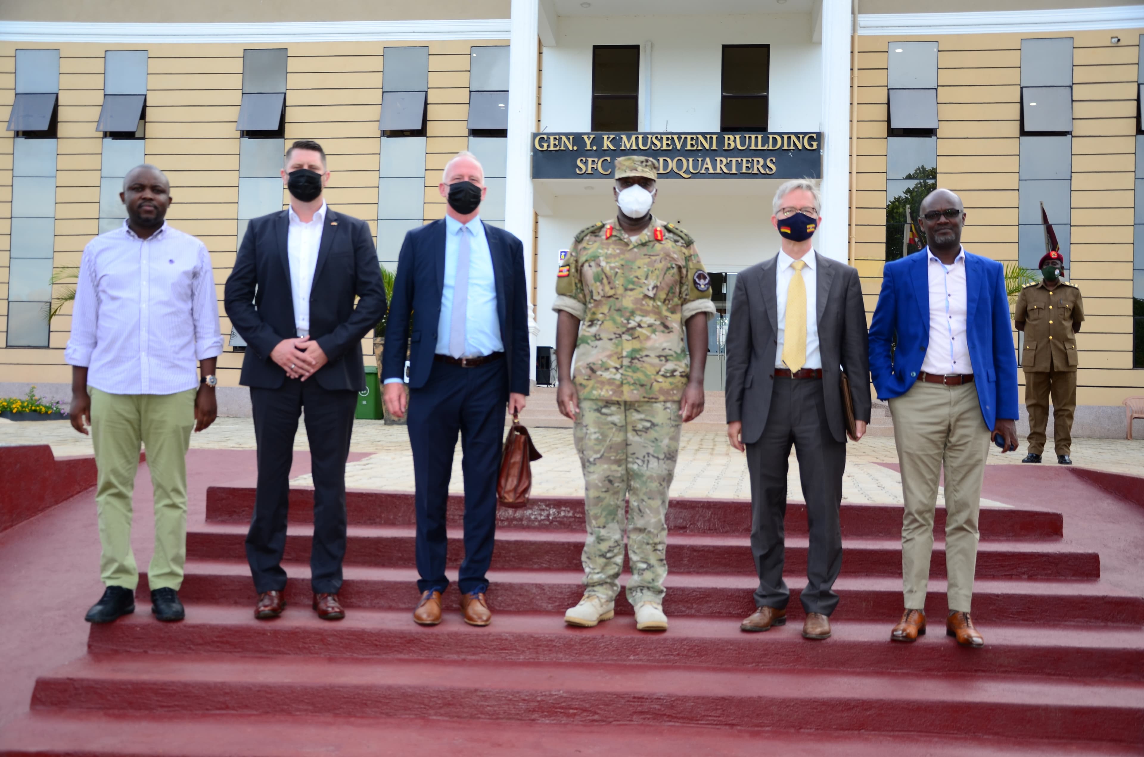 Gen Kainerugaba, Germany Ambassador Discuss Increased Military Cooperation