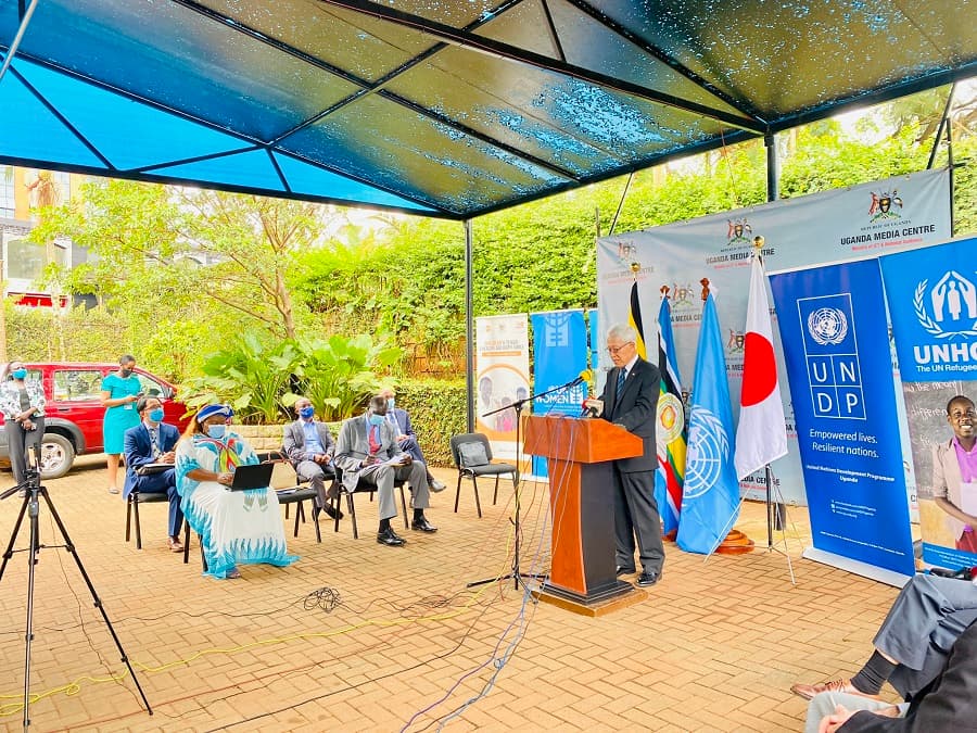 Japan Commits another Shs36bn to Aid Ugandan Fight against Covid-19