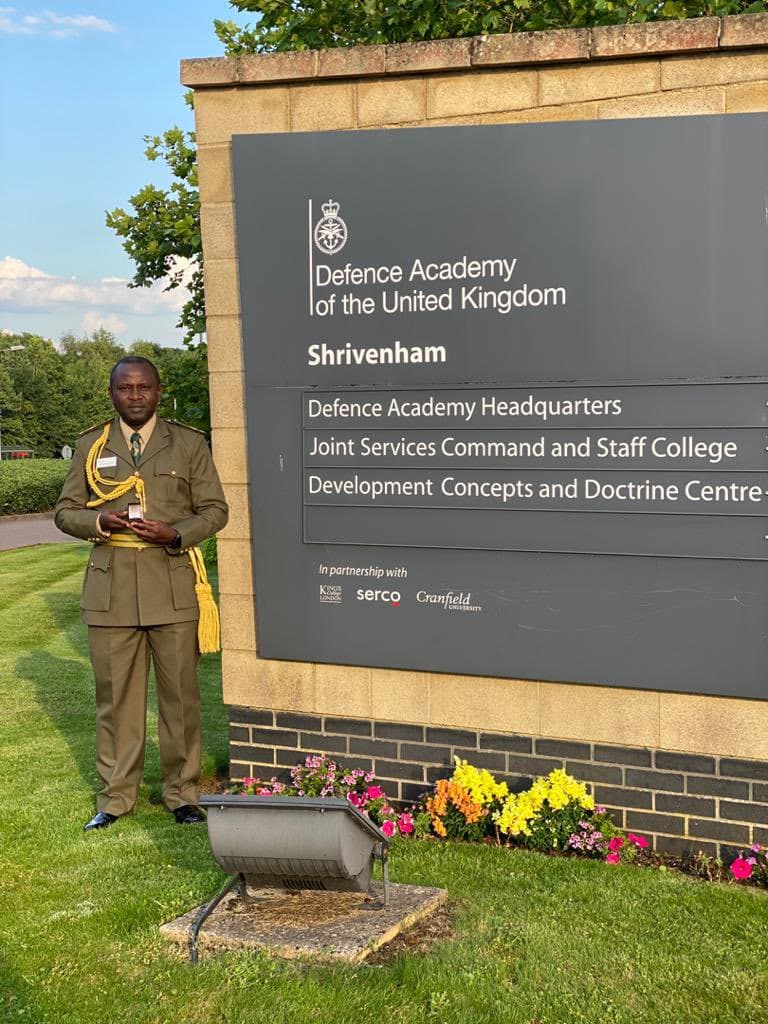 Maj Magezi Completes Advanced Command and Staff Course at UK’s JSCSC