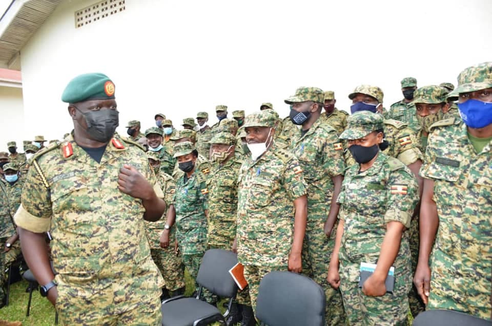 Brig Gen Ogik Passes Out 85 Company Commanders