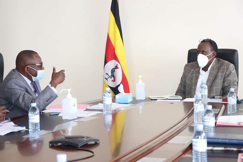 URA’s Musinguzi, Congolese Envoy Discuss Strengthening Trade Ties