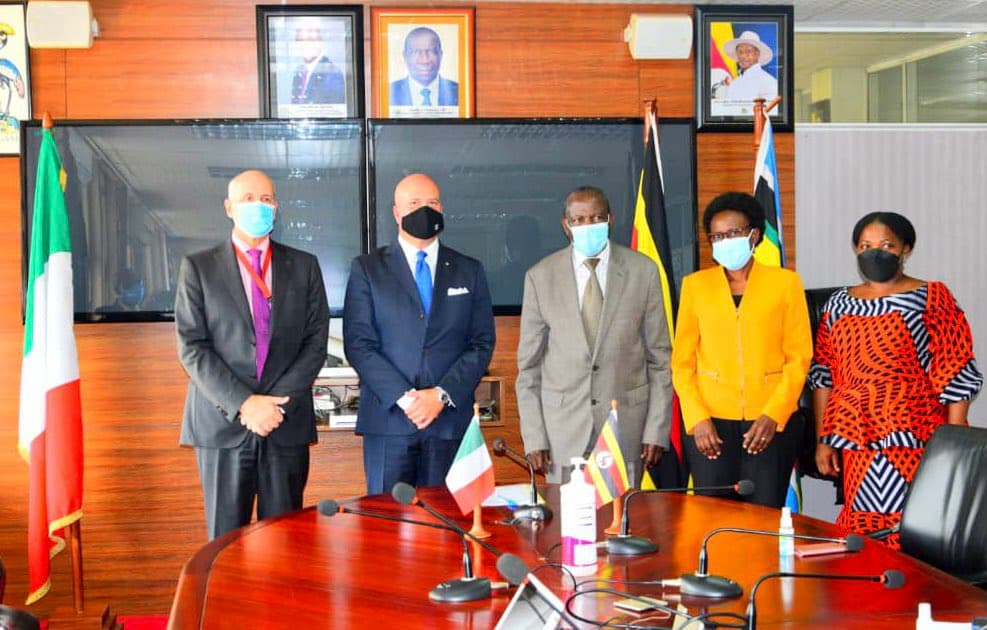 PM Nabbanja Meets EU Envoys; Italy Offers Shs41bn for Karamoja Infrastructure