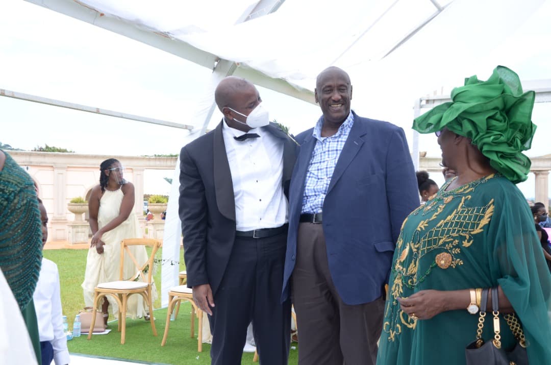 Gen Kainerugaba, Saleh Attend First Social Function in 12 Years