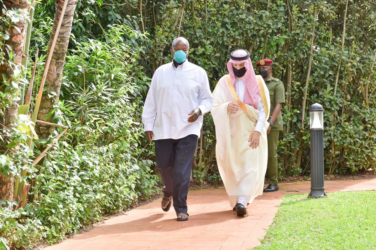 Museveni Meets Saudi Minister of State for African Affairs