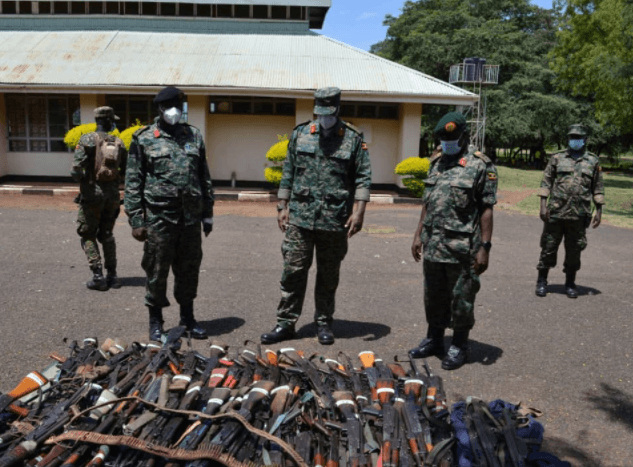 Gen Kainerugaba Visits UPDF Troops in Karamoja