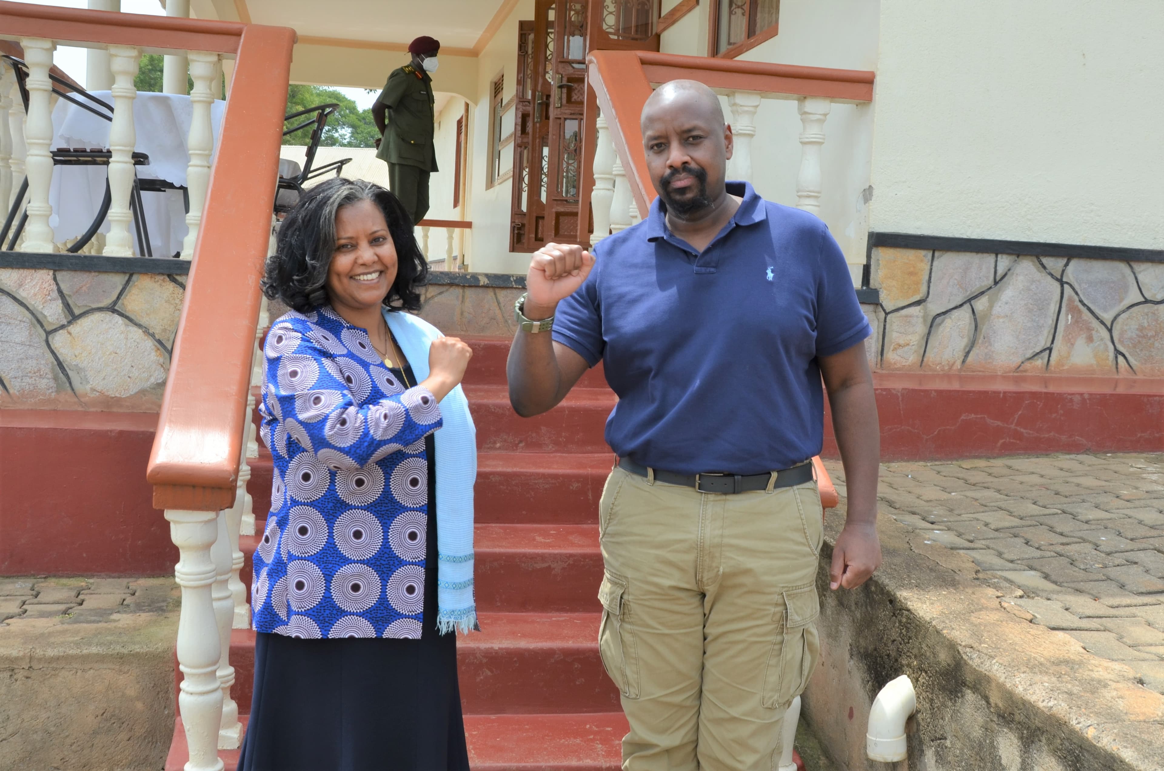 Gen Kainerugaba, Ethiopia's Ambassador Discuss Bilateral Ties