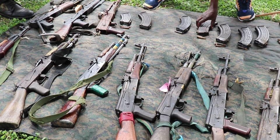 40 Guns Recovered as Joint Security Forces Continue to Pacify Karamoja Sub Region