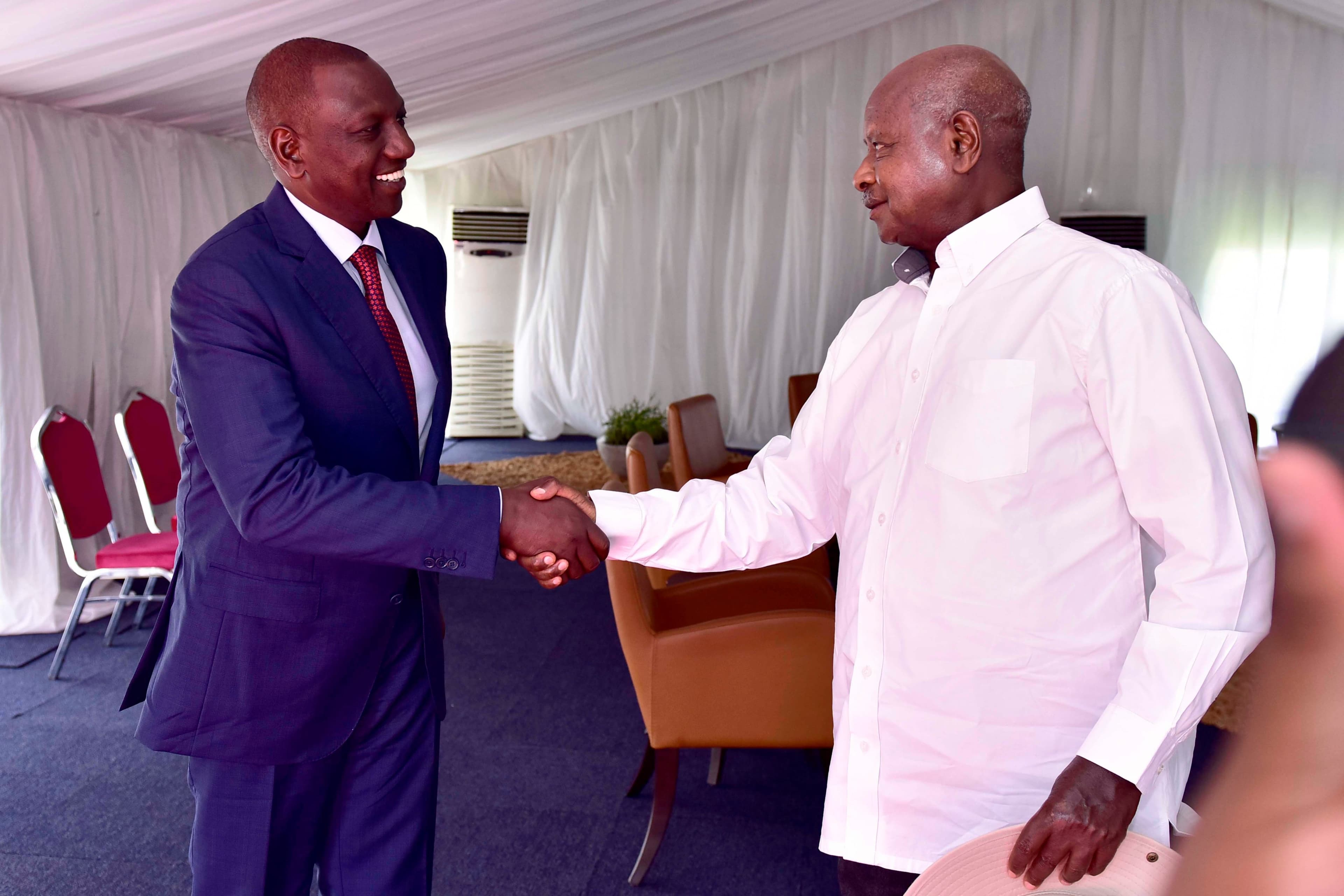 Museveni Calls to Congratulate Kenya's President Elect Ruto 