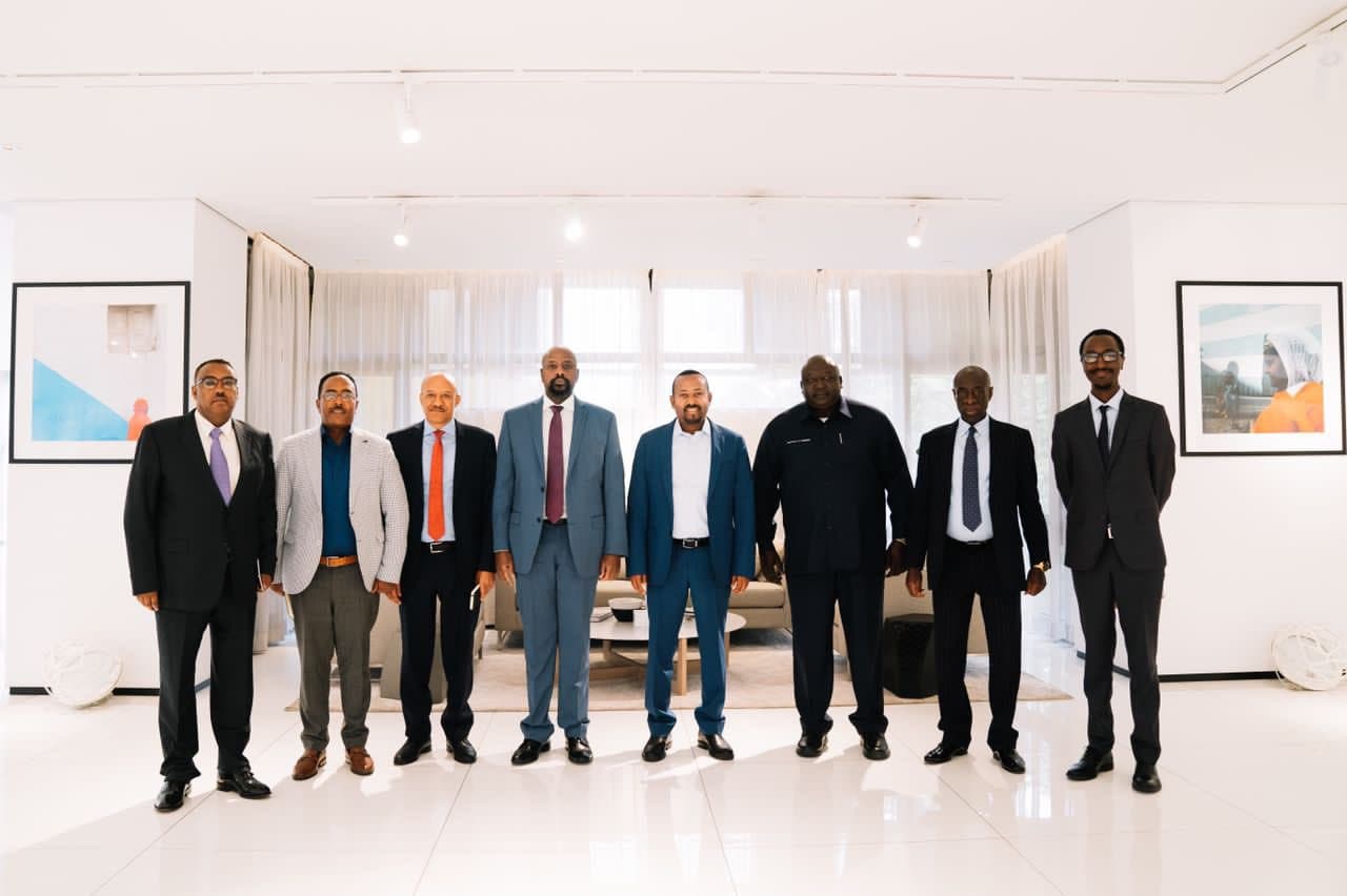 Gen Kainerugaba Meets Ethiopia's Prime Minister Abiy Ahmed