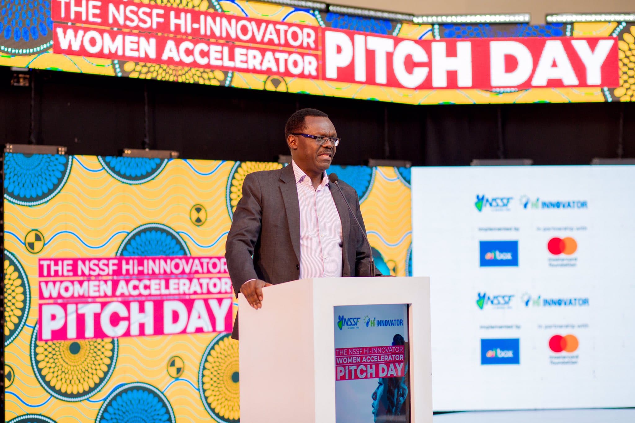 NSSF's Patrick Ayota Stirs Corporate Audience 