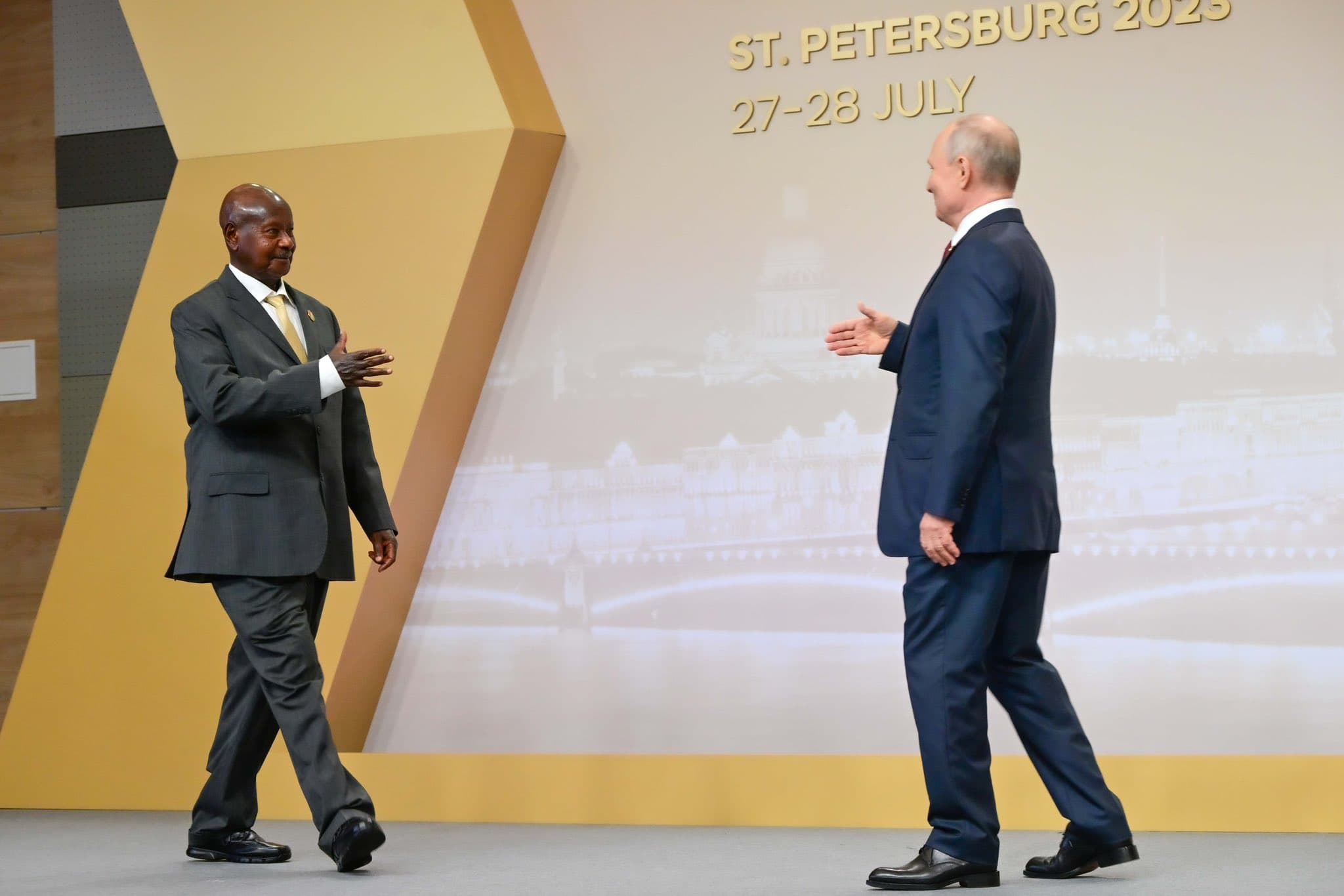 Discourage Importation of Raw Materials from Africa - Museveni Tells Putin