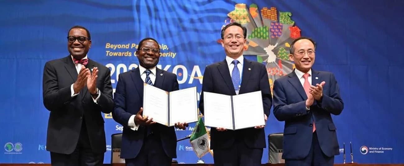  AfDB, S. Korea Ink $28.6m in Grant Deals to Support Africa’s Development