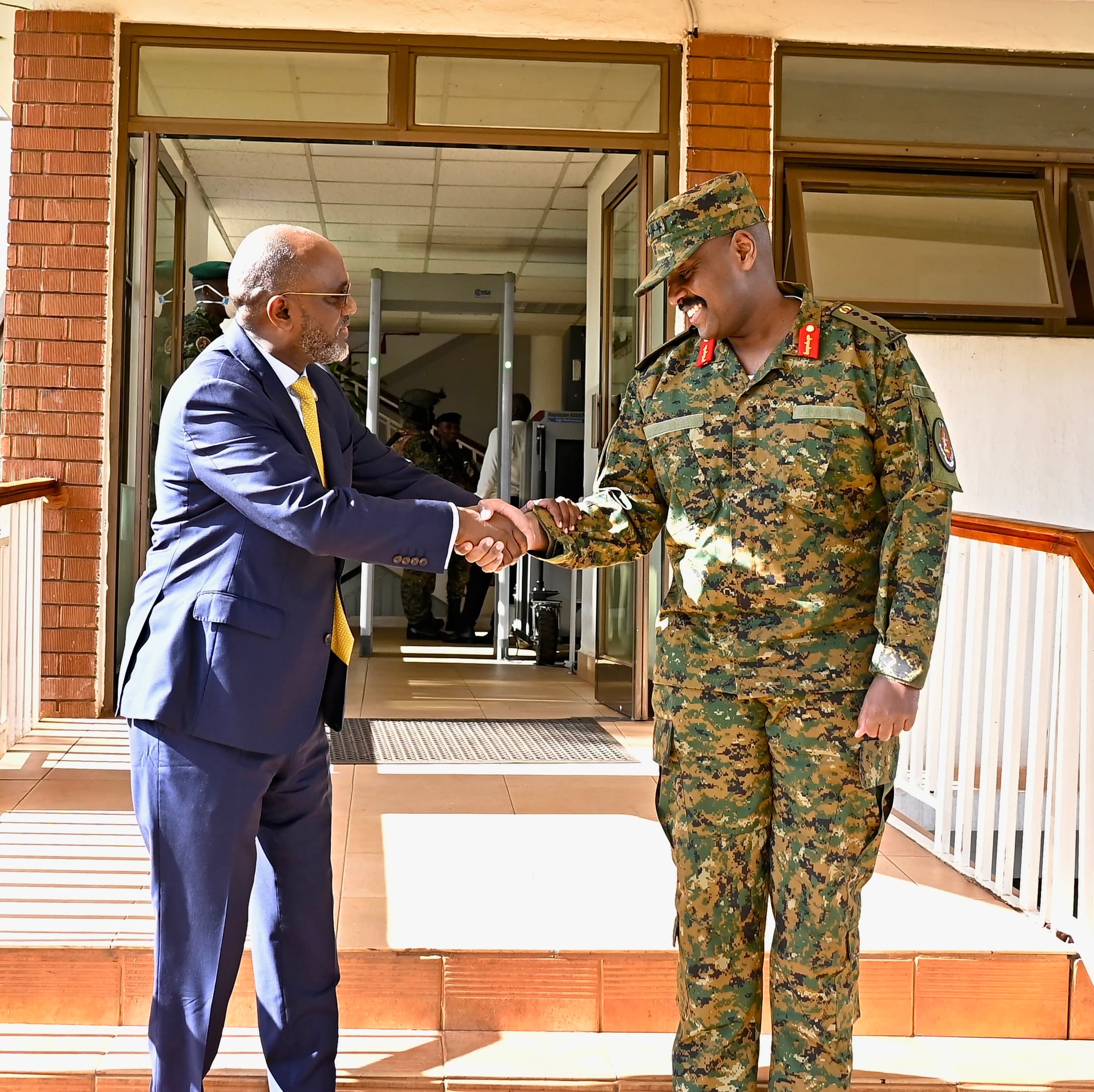 Gen Kainerugaba Meets Uganda’s Permanent Representative to the UN
