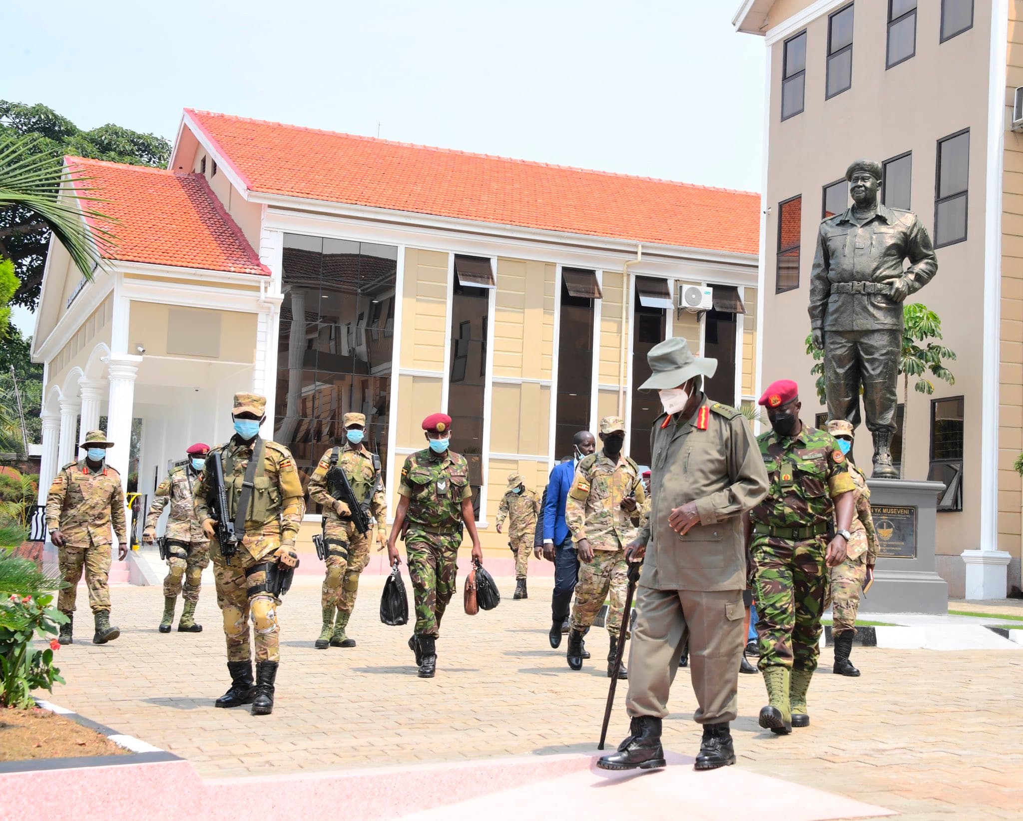 President Museveni Commissions New Operation Center at SFC Headquarters