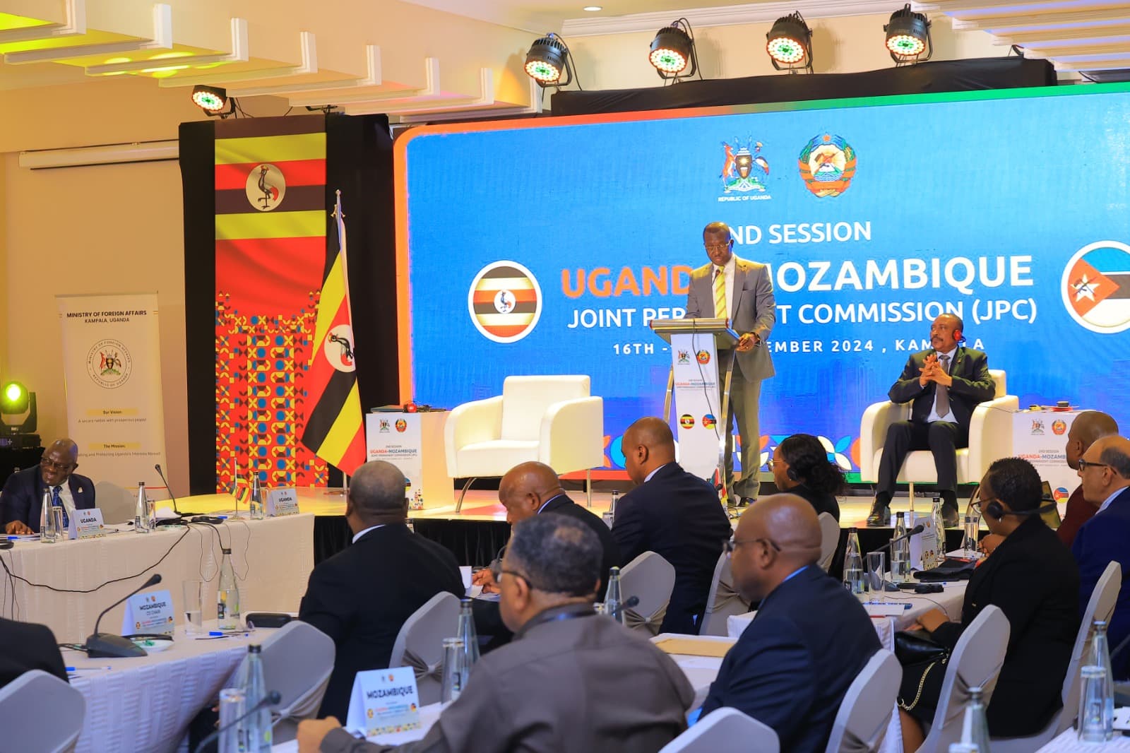 Museveni, Nyusi Praised for Strengthening Uganda-Mozambique Cooperation