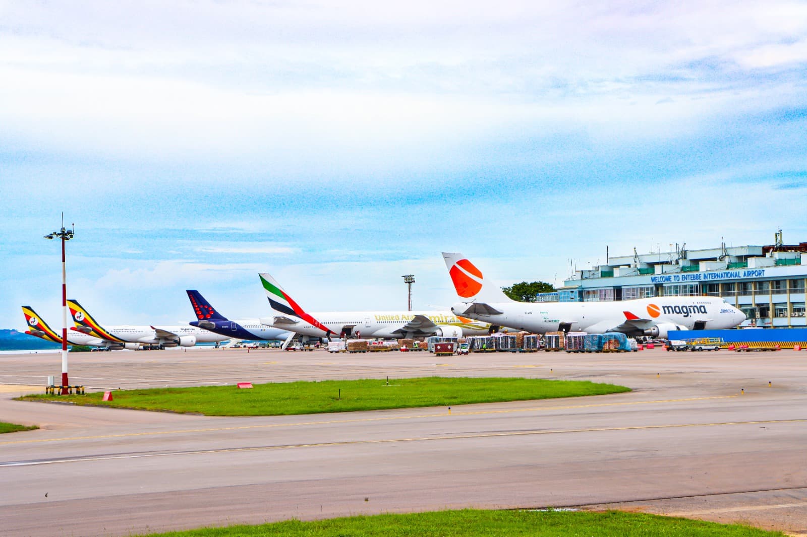 Entebbe Airport Sees Uptick in Passenger Traffic, Cargo Movement