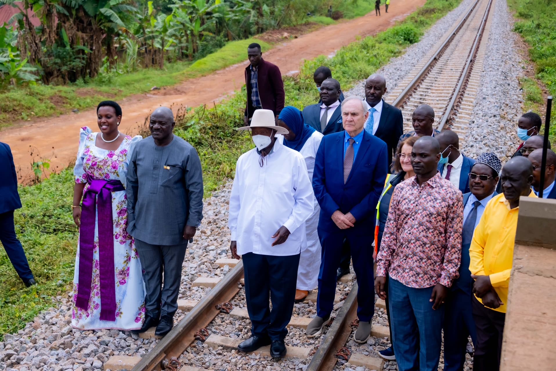 Museveni Commissions Mukono-Kampala Railway Line