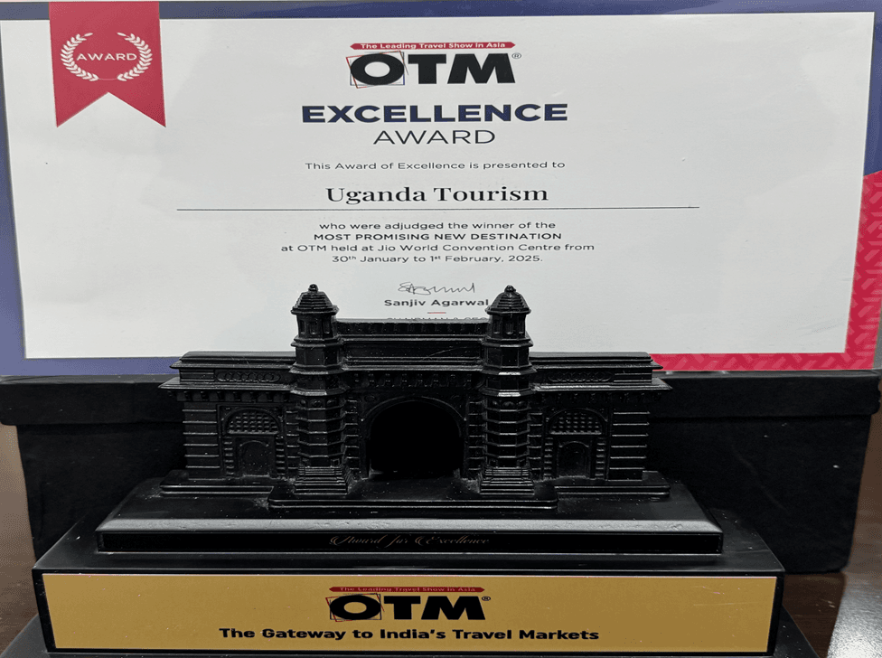 Uganda Named Top Emerging Travel Destination at Global Tourism Expo