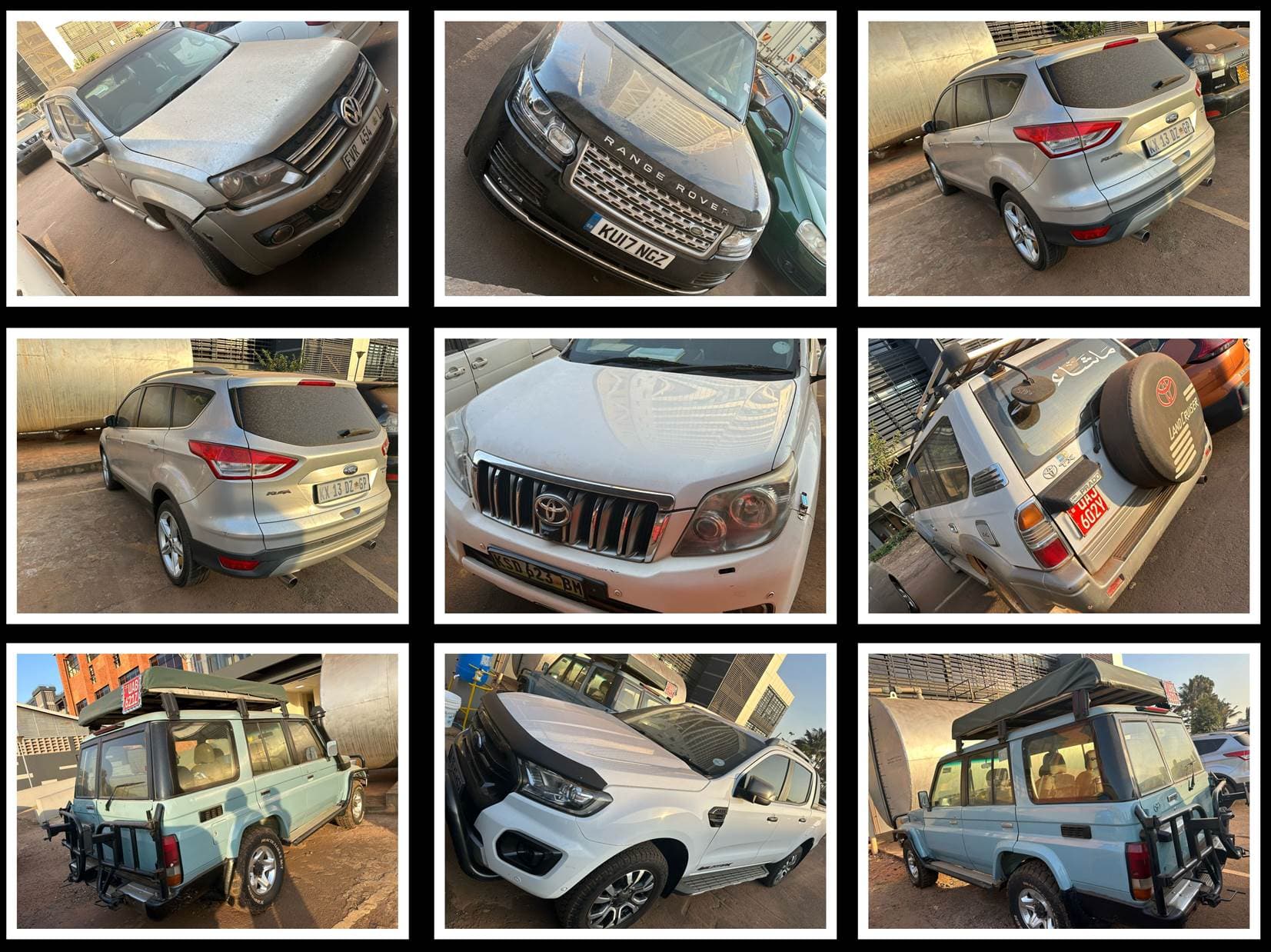 URA Impounds Luxury Cars Over Misuse of Temporary Road Licences