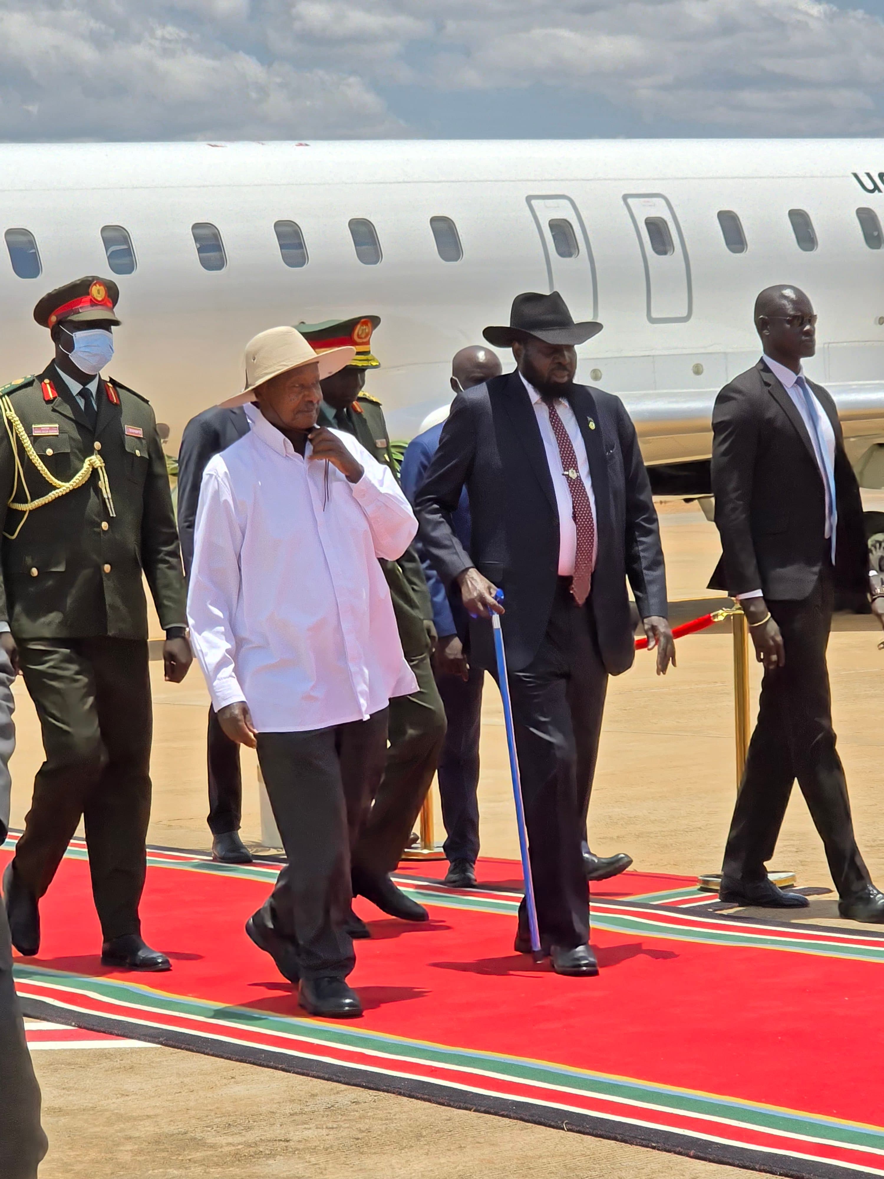 Museveni Arrives in South Sudan for Bilateral Talks Amid Kiir-Machar Tensions