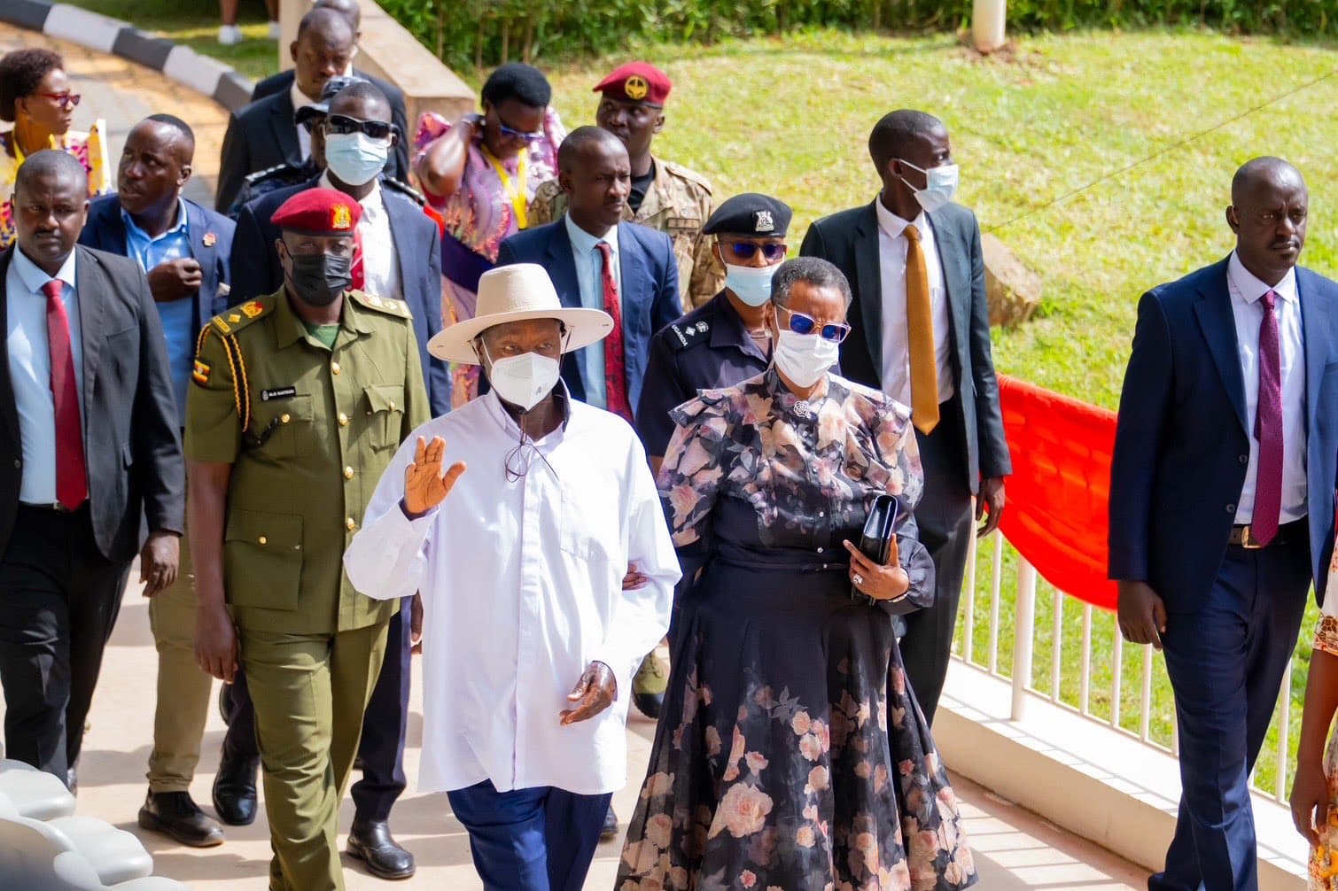 Museveni Urges Believers to Embrace Prosperity, Avoid Mixing Religion with Politics