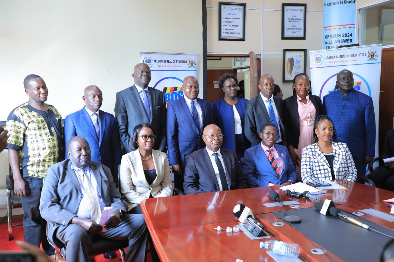 UBOS Hands Over Census Tablets to Kingdoms, Universities