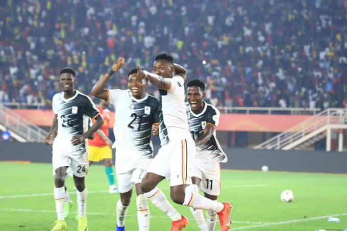 Uganda Cranes Thrash Guinea to Revive CHAN 2024 Hopes