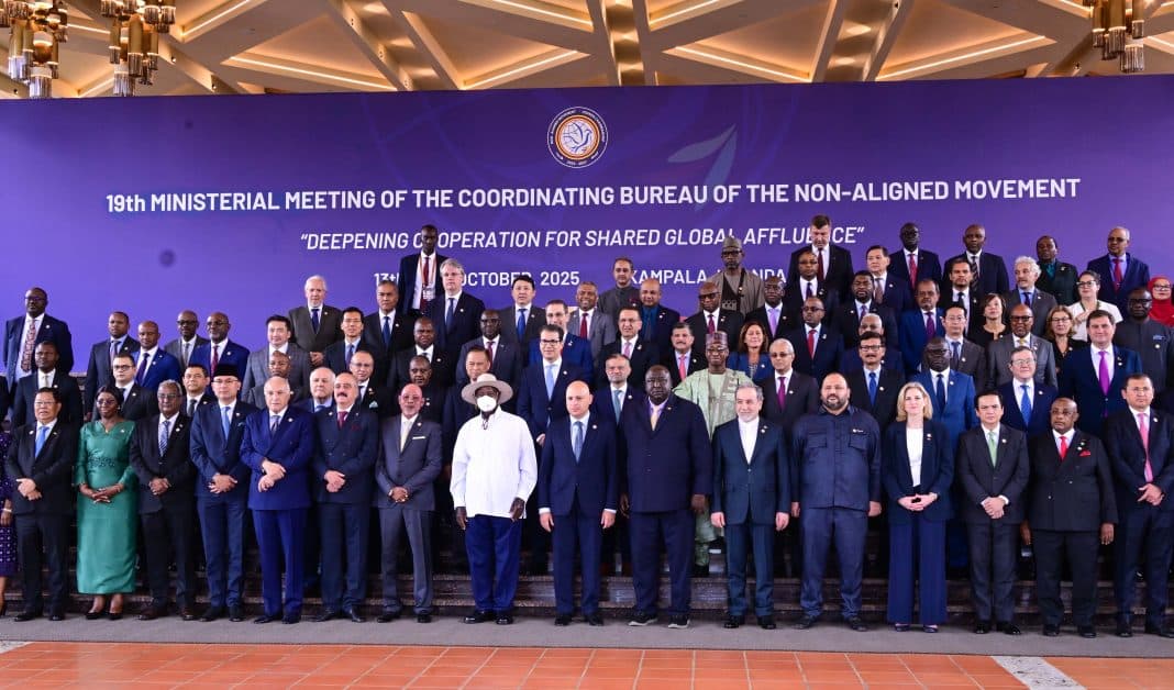 Museveni Urges Global Cooperation for Shared Prosperity at NAM Ministerial Meeting