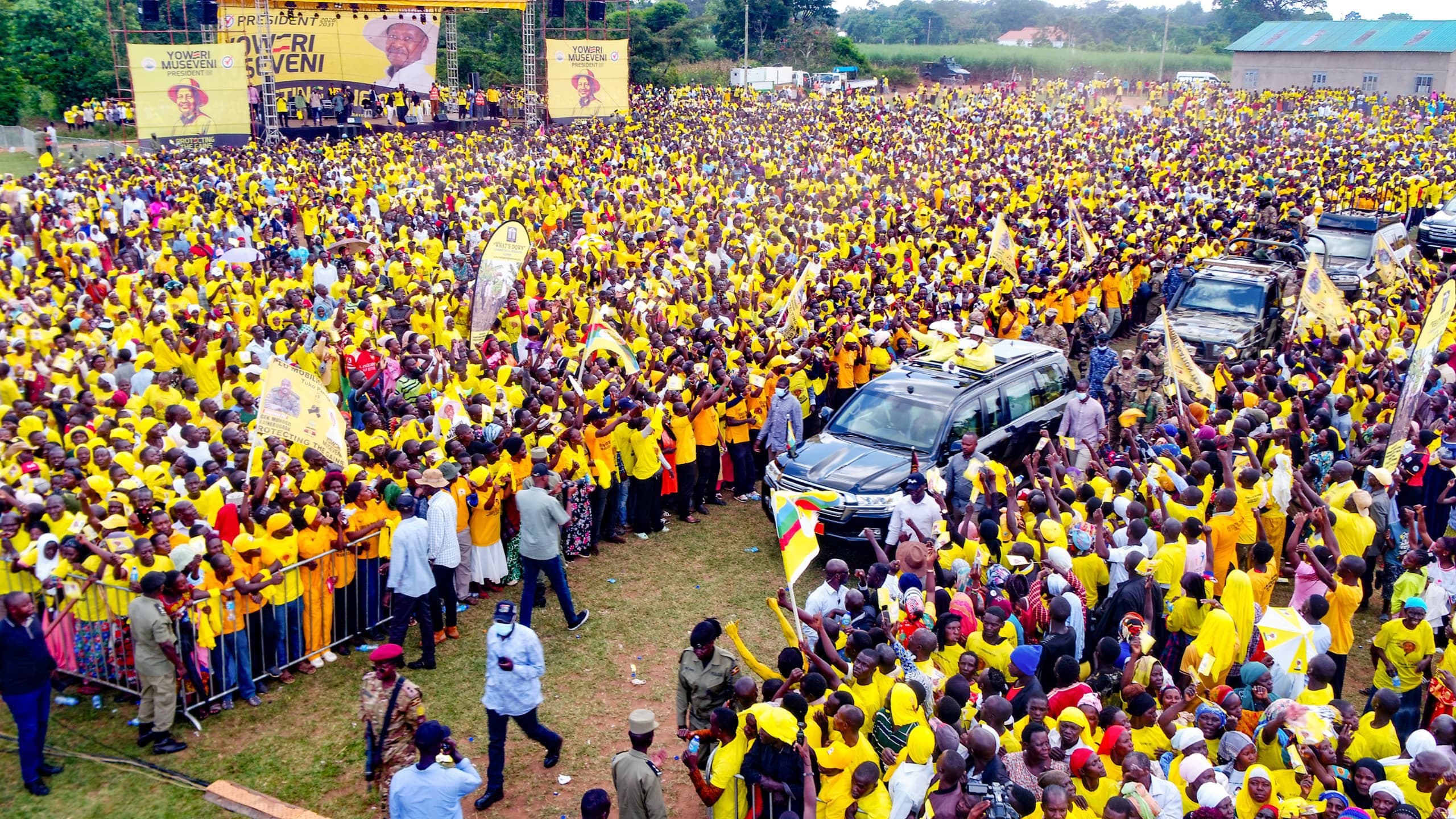 Museveni, Maama Janet Rally Bugweri as Families Back Peace and Prosperity Drive