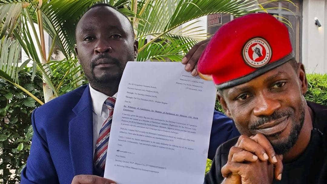 NUP Flag Bearer for Mbarara Quits Party, Cites Betrayal 