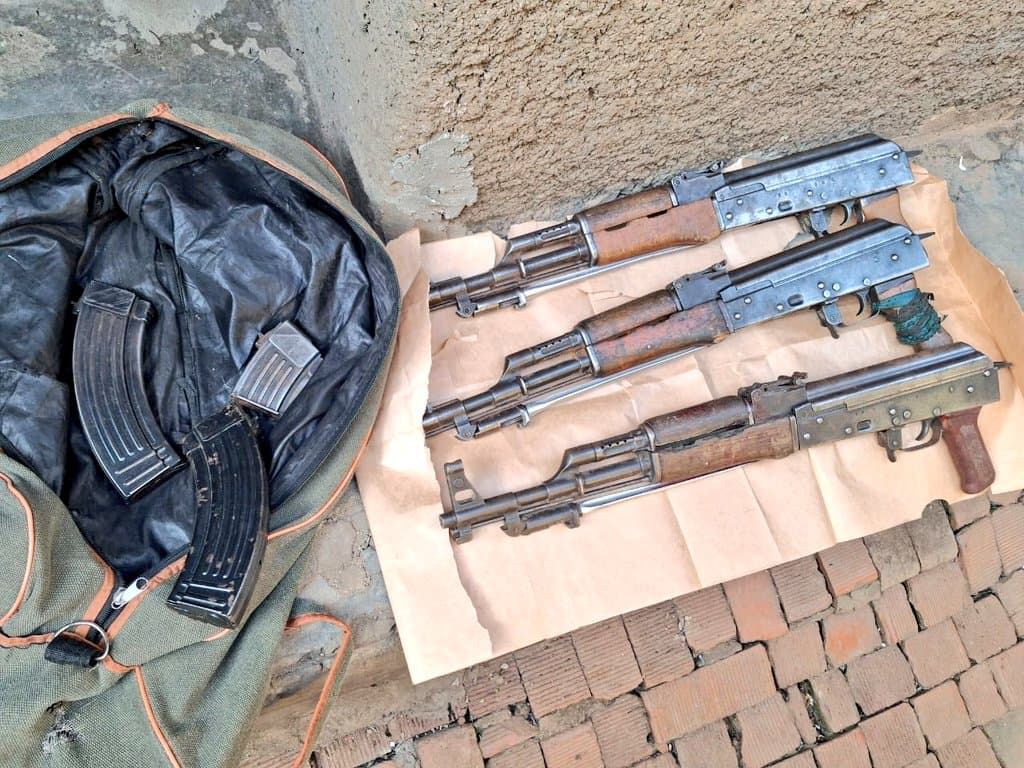 Police Arrest 5 over Kampala Robberies, Recover Firearms