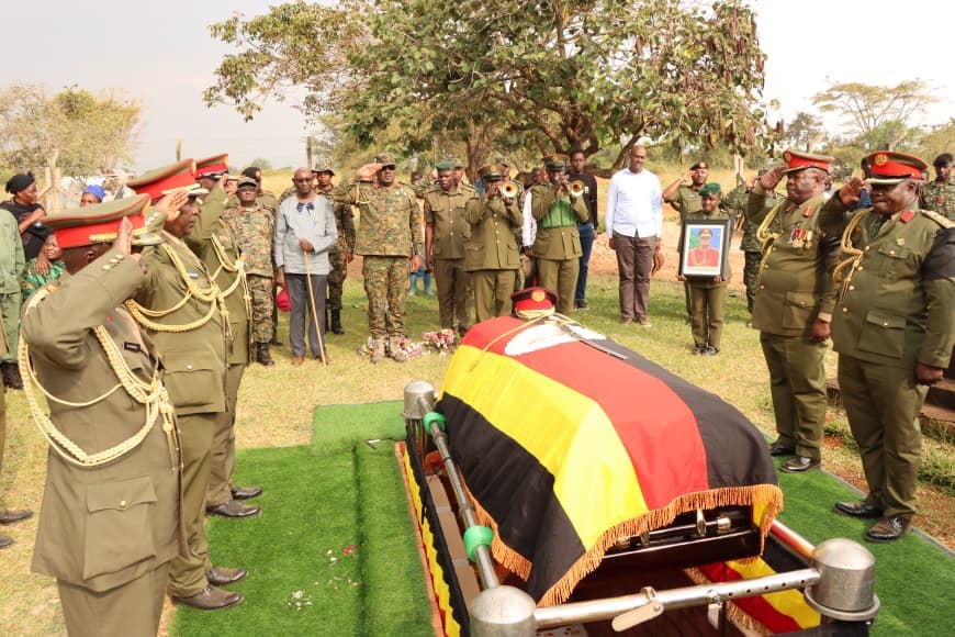 UPDF Pays Last Respects to Maj Gen Kazoora