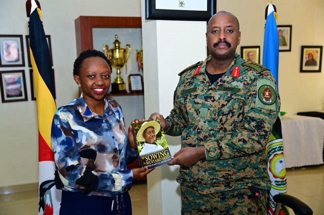 Gen Kainerugaba Hosts Kenya First Daughter Charlene Ruto