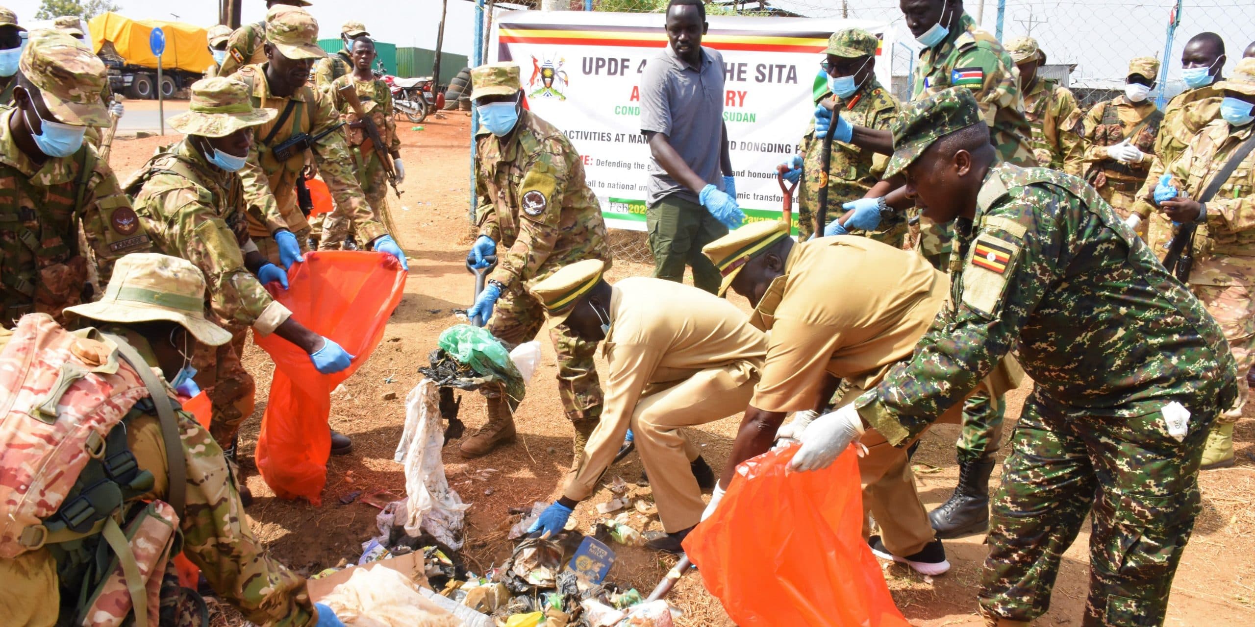 UPDF Marks 45th Tarehe Sita Anniversary With Civil–Military Activities in South Sudan