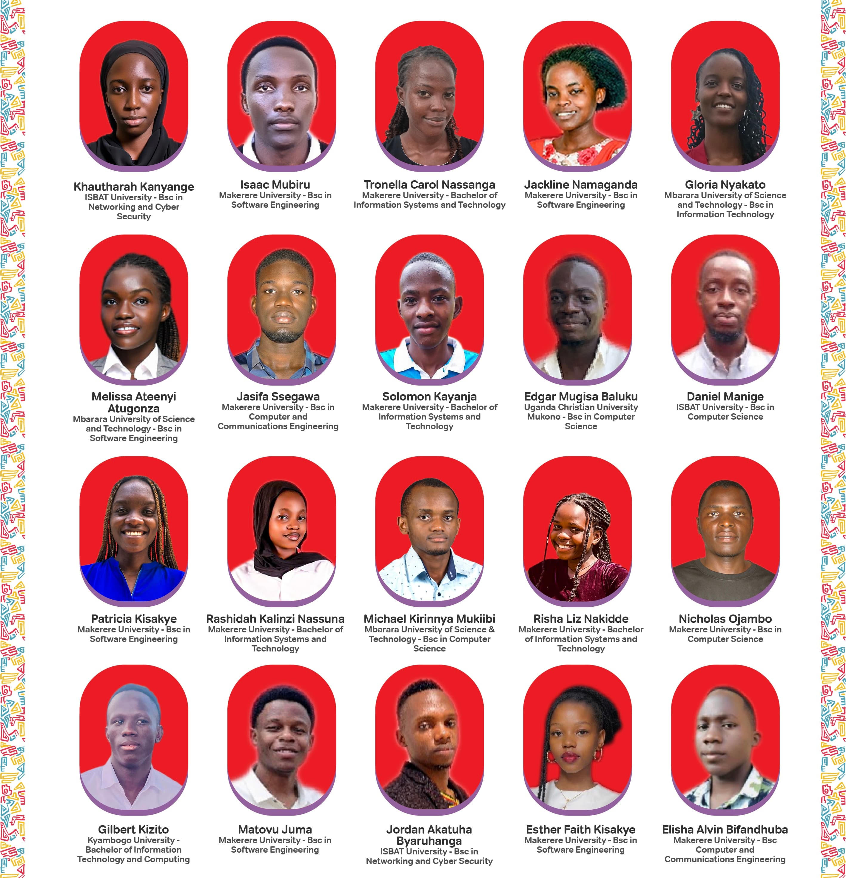 Meet 20 Ugandan Students Selected for Airtel Africa Tech Fellowship