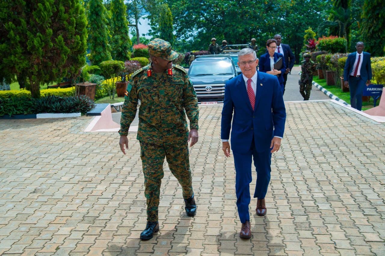 American Military Veteran Meets CDF, Hails Uganda’s Military leadership
