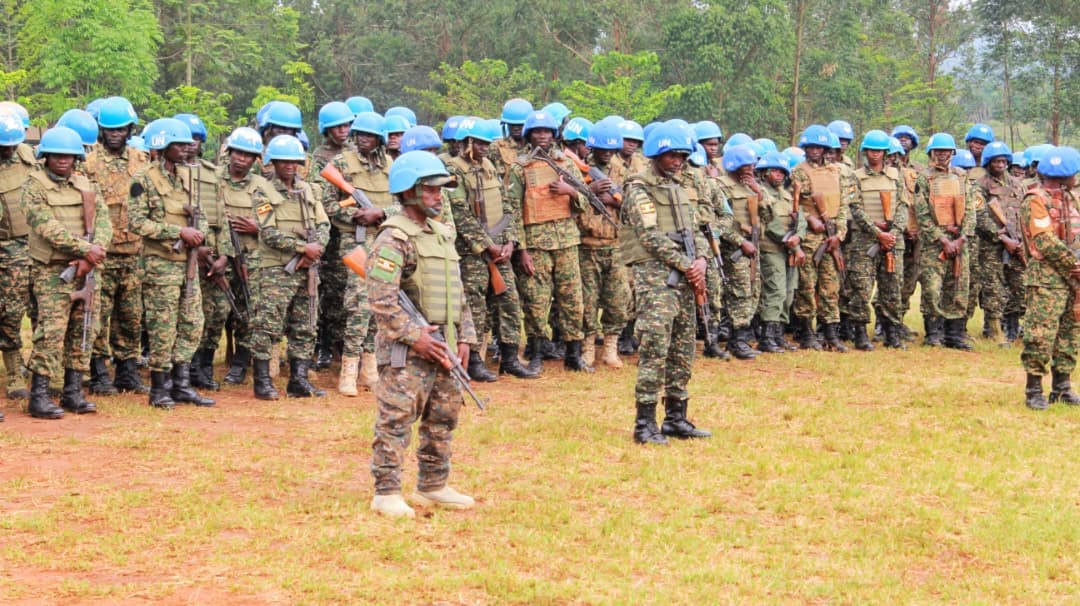 UPDF Flags Off Pre-Mission Training for UN Guard Unit 13 at Singo