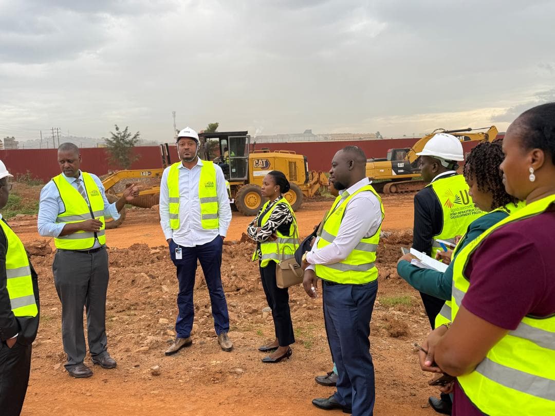 UIA Board Inspects Namanve Infrastructure Project as Industrial Growth Accelerates.
